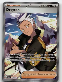 DRAYTON 232/191 ULTRA RARE SURGING SPARKS POKEMON NM - Image 2