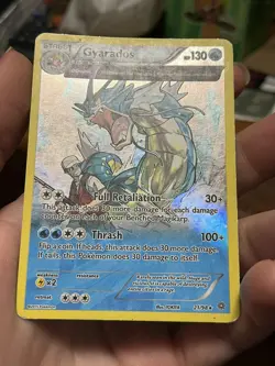 2015 Pokemon Gyarados 21/98 XY Holo Rare HP - Image 3