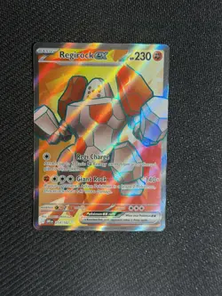 Regirock ex 214/182 Ultra Rare Destined Rivals Pokemon Near Mint - Image 2