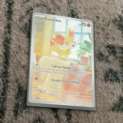 Pokemon Fennekin Promo Holo Mega Evolution Promo 080 English 2020 Basic 70 HP - Image 1
