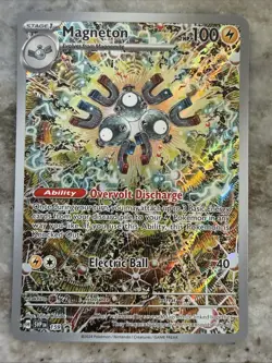 Pokemon Magneton SVP 159 Surging Sparks Full Art Holo Black Star Promo NM - Image 1