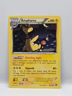 Ampharos 40/114 Non Holo Rare Pokemon TCG LP - Image 1