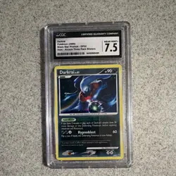 Darkrai DP52 Diamond and Pearl 2009 Promo Holo English Pokemon TCG CGC 7.5 - Image 1