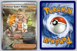 Professor Sada's Vitality 256/182 Holo Paradox Rift Pokemon NM - Image 3