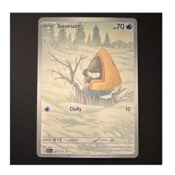 Pokemon Snorunt 227/217 Illustration Rare Ascended Heroes 2026 - Image 1
