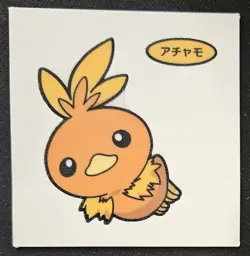 Japanese Torchic Daiichi Pan Stickers Part 2 Pound Cake Pokemon Trading CG LP - Image 1