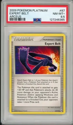 2009 Pokemon Platinum Arceus Expert Belt #87 PSA 8.5 Pop 1 - Image 1