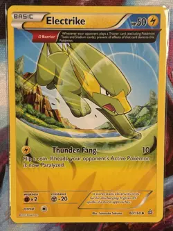 Pokemon - Electrike 60/160 - Primal Clash Full Art - LP - Image 1
