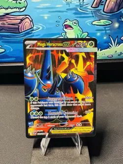 Pokemon Mega Heracross Ex 108/094 Phantasmal Flames Ultra Rare - Image 1