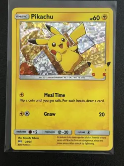Pokemon TCG Pikachu 025/025 McDonald's 25th Anniversary Holo Promo 2021 English - Image 1