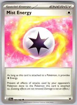 Mist Energy 161/162 Uncommon Temporal Forces Pokemon Near Mint - Image 1