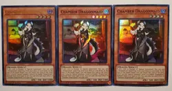 Yu-Gi-Oh! (3X) Chamber Dragonmaid RA04-EN032 Quarter Century Stampede 1st Ed NM - Image 1