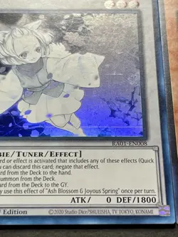 Ash Blossom & Joyous Spring | FADED | RA01-EN008 | Super Rare | LP | YuGiOh! - Image 2