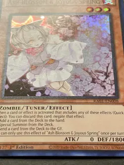 Ash Blossom & Joyous Spring | FADED | RA01-EN008 | Super Rare | LP | YuGiOh! - Image 5