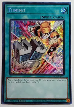 Yugioh Tuning MP24-EN055 Prismatic Secret Rare 1st Edition (Alt Art) - Image 1