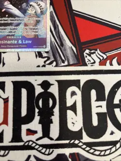 One Piece Card Game🏴‍☠COLOR: PURPLE EB04-038 ROSINANTE & LAW SR FOILNM TCG ENG - Image 5
