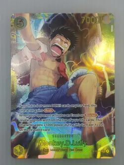 Monkey D Luffy OP15-119 SEC Foil Adventure on Kami’s Island One Piece - Image 1