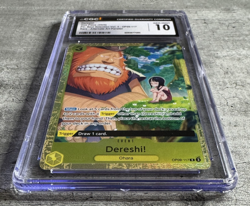 One Piece TCG Dereshi! Rare Alt Art CGC 10, Best Selectikn Vol. 4 OP09-117, 2025 - Image 3