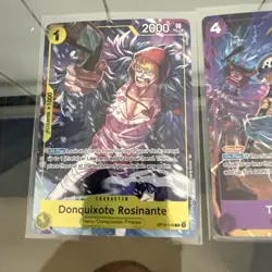 One Piece Donquixote Rosinante Trafalgar Law Illust Vol 6 Promos OP12-108 P-093 - Image 2