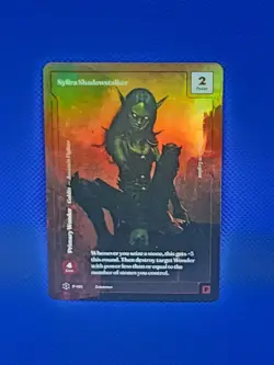 Wonders of the First Formless Foil Sylira Shadowstalker 1st Edition Promo - Image 1