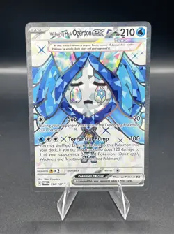 Wellspring Mask Ogerpon ex 194/167 Twilight Masquerade Full Art Pokemon Card NM - Image 1