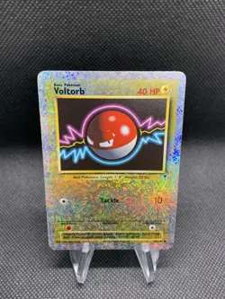 Voltorb 97/110 Legendary Collection 2002 Reverse Holo Vintage Pokemon Card - Image 1
