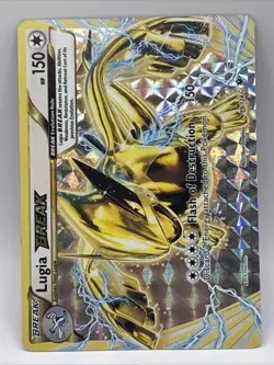 Lugia Break Pokemon Card 79/124 2016 Authentic - Image 1