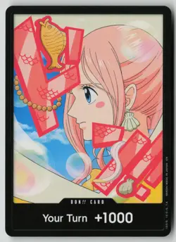 DON!! Card (Shirahoshi) One Piece Premium Booster -The Best- Vol. 2 DON!! NM - Image 1