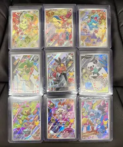 Complete Series 2 First Partner Illustration Set 9 Cards, IN HAND - Image 1