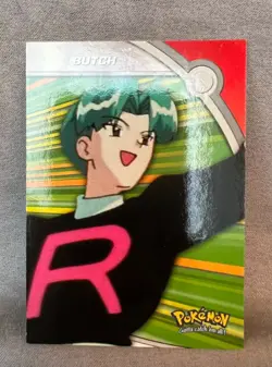 TOPPS POKEMON SERIES 3 HV10 BUTCH CARD TV ANIMATION - Image 1