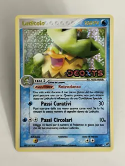 Ludicolo 10/107 Italian Holo Rare Pokemon Card EX Deoxys 2005 - Image 1