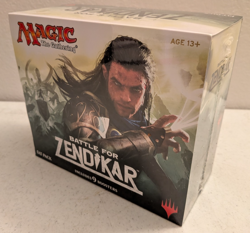 Battle for Zendikar Fat Pack *FACTORY SEALED* contains 80 FULL ART LANDS MTG - Image 1