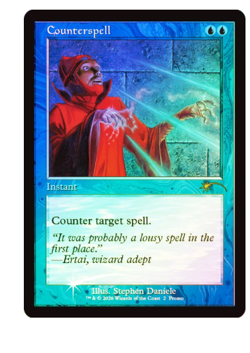 Counterspell - Foil - Retro Frame - Secret Lair MTG - Image 1