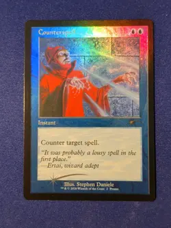 RETRO FOIL COUNTERSPELL PROMO FESTIVAL IN A BOX LAS VEGAS 2026 MAGICCON - Image 1