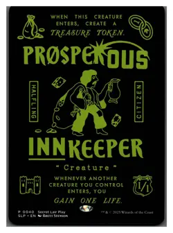 Prosperous Innkeeper 0040 Secret Lair Showdown MTG VLP - Image 1