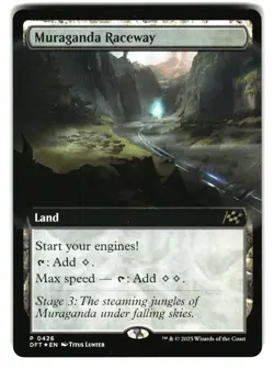 Muraganda Raceway (0426) (Extended Art) 426 Aetherdrift MTG Foil NM - Image 1