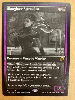 MTG 1x Slaughter Specialist 122 Innistrad: Double Feature Magic Gathering x1 NM - Image 1