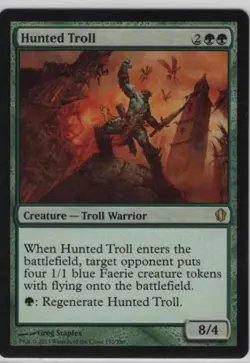 Commander 2013 #150 Hunted Troll - Image 1