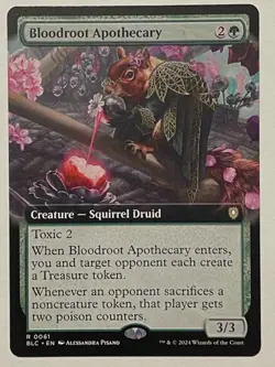 Bloodroot Apothecary Extended - Commander: Bloomburrow MTG Magic the Gathering - Image 1