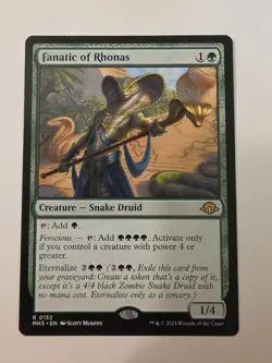 Fanatic of Rhonas - MTG - Modern Horizons 3 - #152 - NM - Image 1