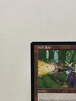 Null Rod - Weatherlight - MTG - Magic the Gathering NM - Image 3