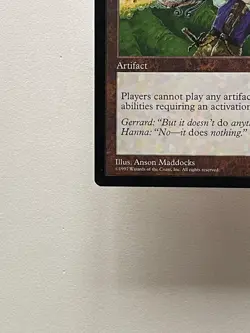 Null Rod - Weatherlight - MTG - Magic the Gathering NM - Image 5