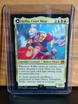 Kefka, Court Mage M0231 - Magic the Gathering Final Fantasy Non-Foil - Image 1