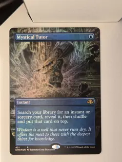 Mystical Tutor - Dominaria Remastered - MTG - Foil - NM - Rare - Image 1