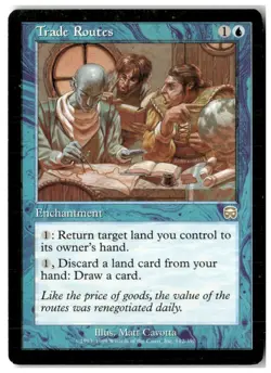 MTG Trade Routes - Mercadian Masques Heavily Played English - Image 1