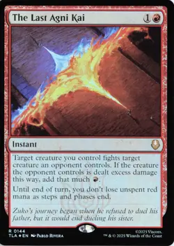 The Last Agni Kai 144 TLA Avatar: The Last Airbender R Foil - Image 1
