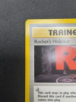 Pokemon Rocket's Hideout Team Rocket ( Gengar ) 1st Edition Card 63/64 NM++ - Image 4