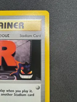 Pokemon Rocket's Hideout Team Rocket ( Gengar ) 1st Edition Card 63/64 NM++ - Image 5