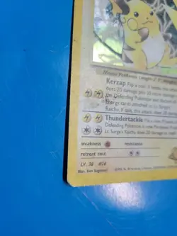 Pokemon Lt. Surge's Raichu Gym Challenge 11/132 Wizards 2000 - Image 5