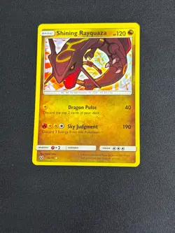 Shining RayquazaShining Legends 56/73 Pokemon TCG Holo - Image 1